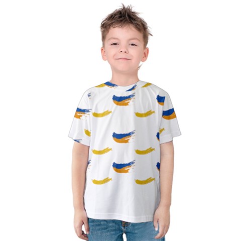 Abstract Paint Pattern T- Shirt Abstract Paint Pattern T- Shirt Kids  Cotton Tee by maxcute