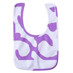 Abstract Pattern Purple Swirl T- Shirt Abstract Pattern Purple Swirl T- Shirt Baby Bib by maxcute