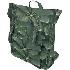 Leaves Closeup Background Photo1 Buckle Up Backpack by dflcprintsclothing