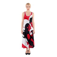 3 - Science Love And Art 2 - Science Love And Art Sleeveless Maxi Dress by LemonPear