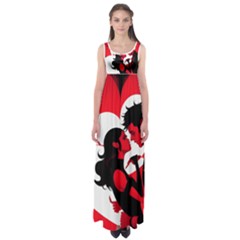 3 - Science Love And Art 2 - Science Love And Art Empire Waist Maxi Dress by LemonPear