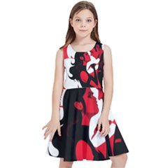 3 - Science Love And Art 2 - Science Love And Art Kids  Skater Dress by LemonPear