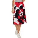 3 - Science Love And Art 2 - Science Love And Art Midi Panel Skirt View1