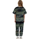 Astronaut Lying In Flowers Fantasy Kids  Tee and Pants Sports Set View4