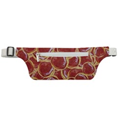 Cookies With Strawberry Jam Motif Pattern Active Waist Bag by dflcprintsclothing