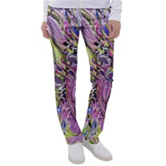 Abstract Intarsio Women s Casual Pants by kaleidomarblingart