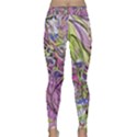 Abstract intarsio Classic Yoga Leggings View1