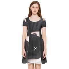 Hood 2 Inside Out Cap Sleeve Dress by Holyville