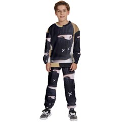 Ski Mask  Kids  Sweatshirt Set by Holyville