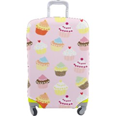 Cupcakes! Luggage Cover (large) by fructosebat