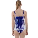 Abstract T- Shirt Blumer T- Shirt Twist Front Tankini Set View2