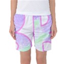 Abstract T- Shirt Cool Abstract Pattern Design 2 Women s Basketball Shorts View1