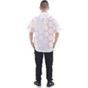 Abstract T- Shirt Honeycomb Pattern 7 Men s Short Sleeve Shirt View2