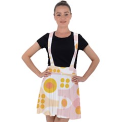 Abstract T- Shirt Science Lab T- Shirt Velvet Suspender Skater Skirt by maxcute