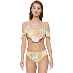 Bird Lover T- Shirtbird T- Shirt (17) Ruffle Edge Tie Up Bikini Set	 by maxcute