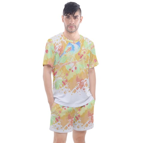 Bird Lover T- Shirtbird T- Shirt (20) Men s Mesh Tee And Shorts Set by maxcute