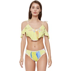 Bird Lover T- Shirtbird T- Shirt (25) Ruffle Edge Tie Up Bikini Set	 by maxcute