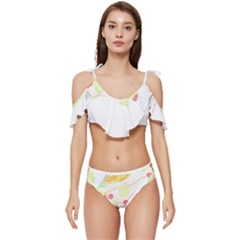 Bird Lover T- Shirtbird T- Shirt (28) Ruffle Edge Tie Up Bikini Set	 by maxcute