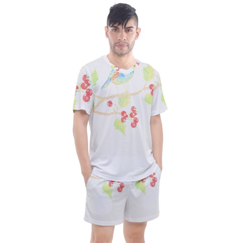 Bird Lover T- Shirtbird T- Shirt (35) Men s Mesh Tee And Shorts Set by maxcute