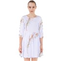 Boho Feather Pattern T- Shirt Boho Feather Pattern 8 Smock Dress View1