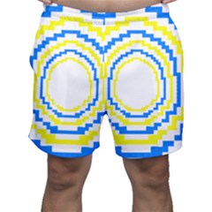 Easter Eggs T- Shirt Easter Eggs Pattern T- Shirt Men s Shorts by maxcute