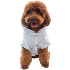 Fabric Pattern T- Shirt Blue Dark Striped Background T- Shirt Dog Coat by maxcute