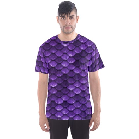 Purple Scales! Men s Sport Mesh Tee by fructosebat