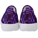 Purple Scales! Kids  Slip On Sneakers View4