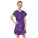 Purple Scales! Kids  Drop Waist Dress View1