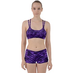 Purple Scales! Perfect Fit Gym Set by fructosebat