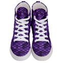 Purple Scales! Men s Hi-Top Skate Sneakers View1