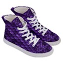 Purple Scales! Men s Hi-Top Skate Sneakers View3