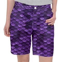 Purple Scales! Pocket Shorts by fructosebat