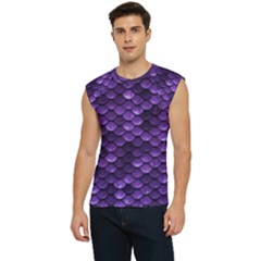 Purple Scales! Men s Raglan Cap Sleeve Tee by fructosebat