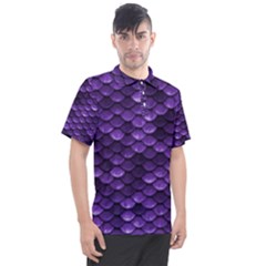 Purple Scales! Men s Polo Tee by fructosebat