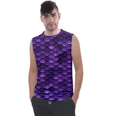 Purple Scales! Men s Regular Tank Top by fructosebat