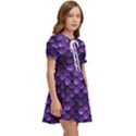 Purple Scales! Kids  Sweet Collar Dress View2