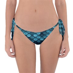 Teal Scales! Reversible Bikini Bottom by fructosebat