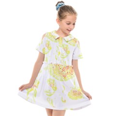 Flowers Lover T- Shirtflowers T- Shirt (11) Kids  Short Sleeve Shirt Dress by maxcute