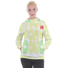 Green Peas T- Shirt Pea Pods T- Shirt Women s Hooded Pullover by maxcute