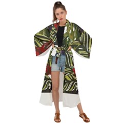 Hawaii T- Shirt Hawaii Pattern Garden T- Shirt Maxi Kimono by maxcute