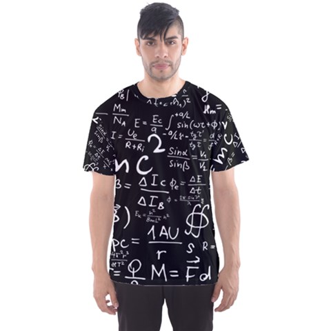 E=mc2 Text Science Albert Einstein Formula Mathematics Physics Men s Sport Mesh Tee by Jancukart