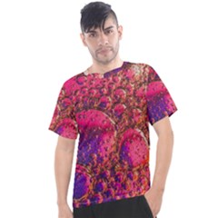 Colorful Bubbles Abstract Art Men s Sport Top by Jancukart