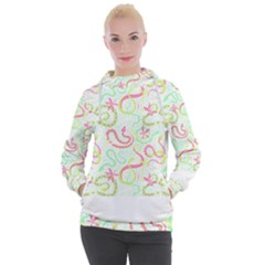 Snake T- Shirt Snakes Pattern T- Shirt Women s Hooded Pullover by maxcute