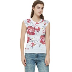 Spring Blooms T- Shirt Spring Blooming Petals T- Shirt Women s Raglan Cap Sleeve Tee by maxcute