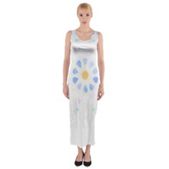 Tiles T- Shirtzellige Moroccan Mosaic Tilework T- Shirt Fitted Maxi Dress by maxcute