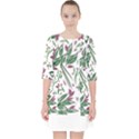 Tropical Island T- Shirt Pattern Love Collection 2 Quarter Sleeve Pocket Dress View1