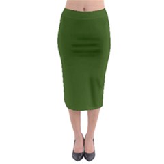 Forest Obsidian Midi Pencil Skirt by HWDesign