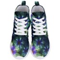 Fractalflowers Women s Lightweight High Top Sneakers View1