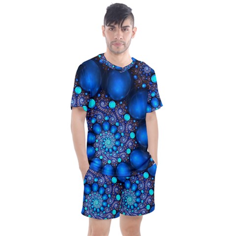 Digitalart Balls Men s Mesh Tee And Shorts Set by Sparkle